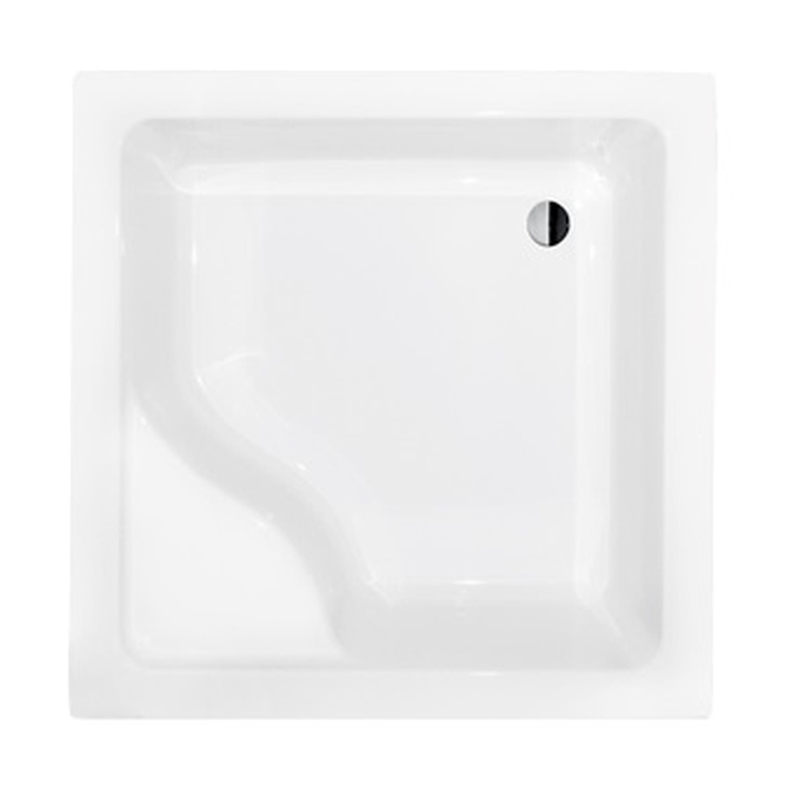 Besco Igor Quadratische Duschwanne 80x80 cm weiß #BAI-80
