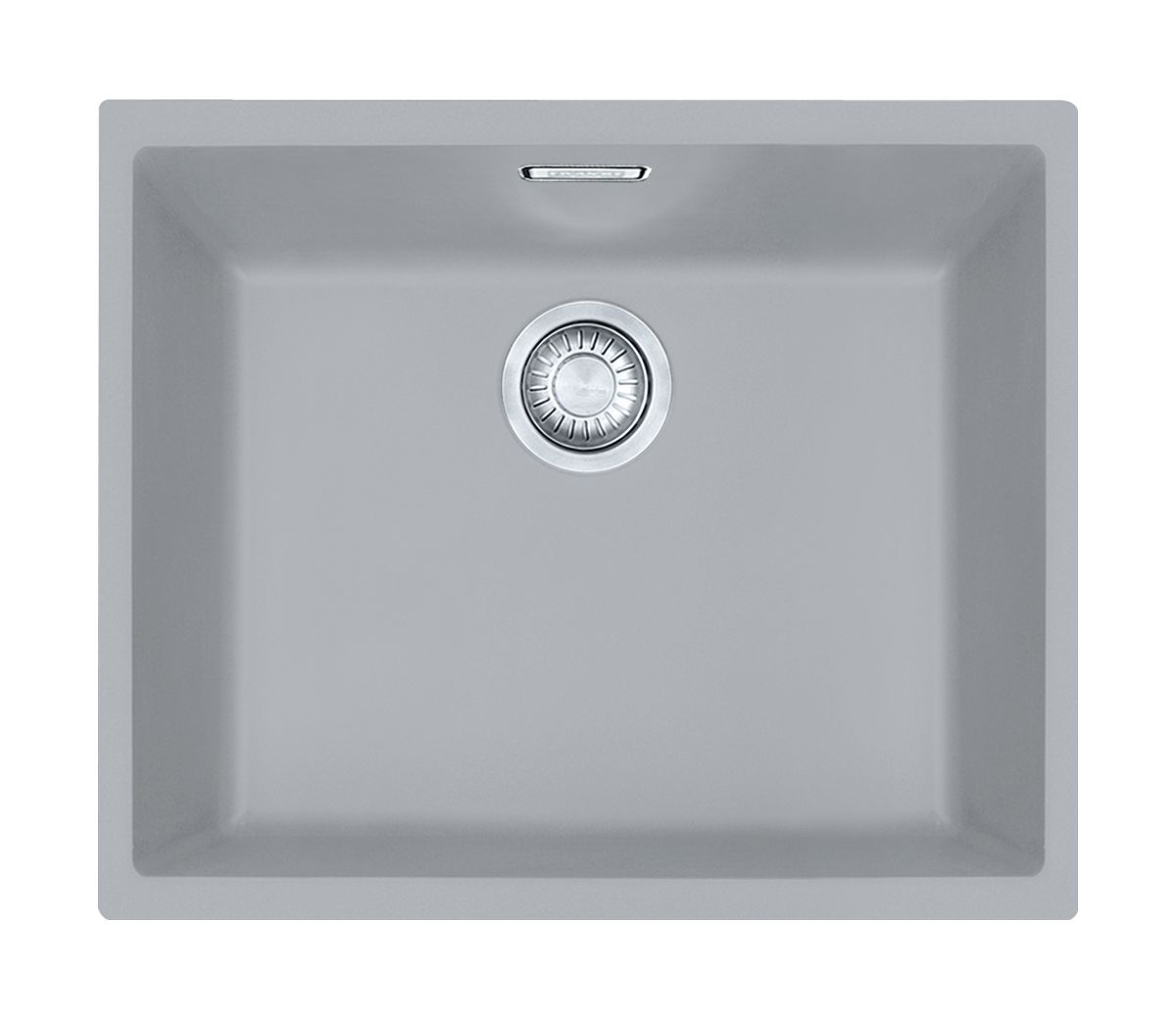 Franke Sirius Tektonit-Waschbecken 52.5x44 cm grau/graphit/onyx 125.0501.044