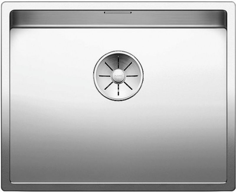 Blanco Claron 500-U Stahlspüle 54x44 cm stahl 521577