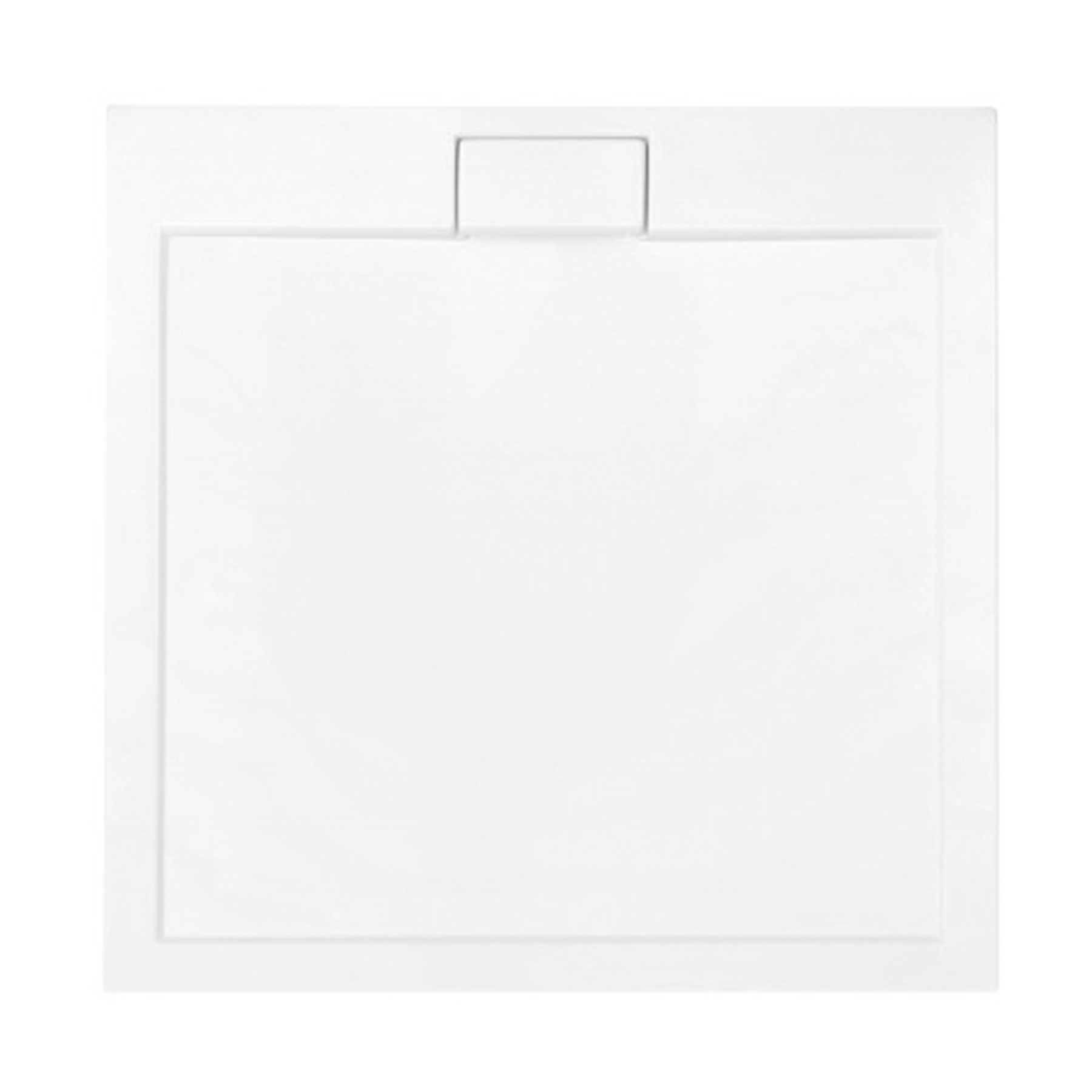 Besco Axim Ultraslim Quadratische Duschwanne 80x80 cm weiß #BAX-80-KW