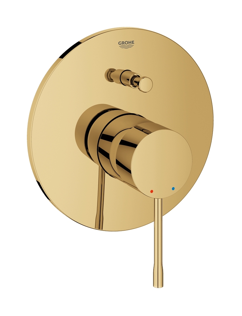 Grohe Essence Badewannen- und Duscharmatur Unterputz Cool Sunrise 19285GL1