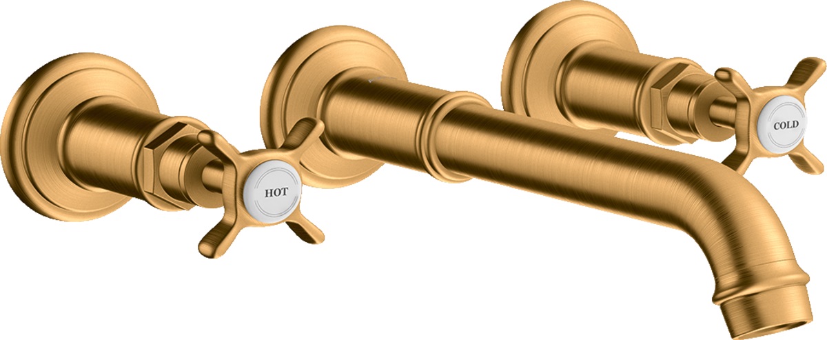 Axor Montreux Waschtischarmatur Unterputz gold 16532250