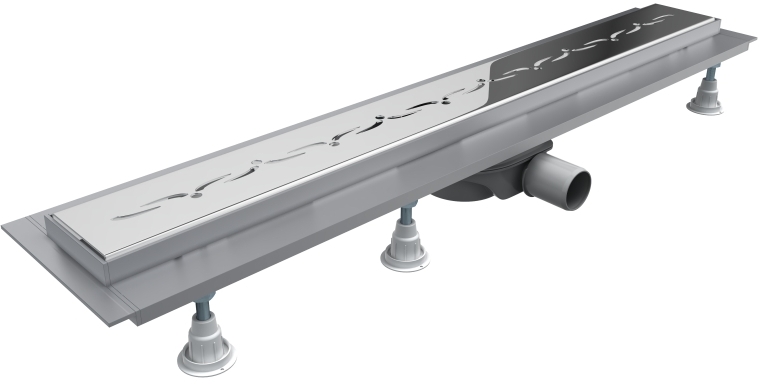 Schedpol Base-Low Duschrinne 60 cm OLSP60/ST-LOW