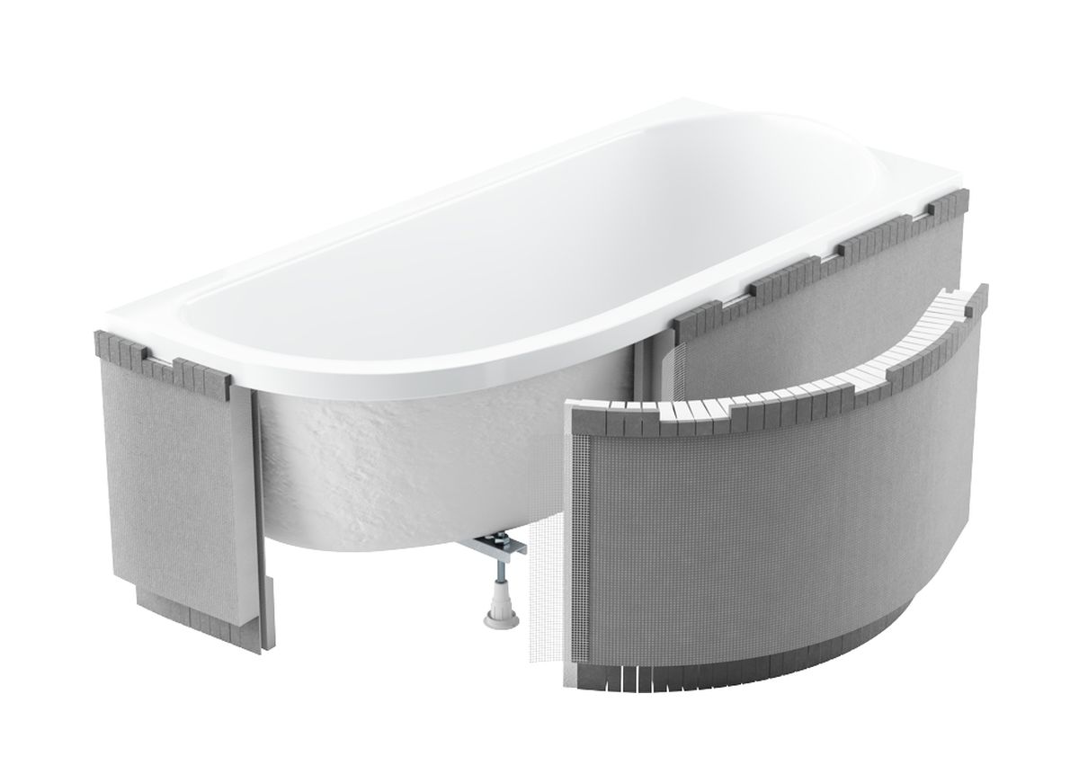 Schedpol Standard Plus Badewannenverkleidung 1.040-LED