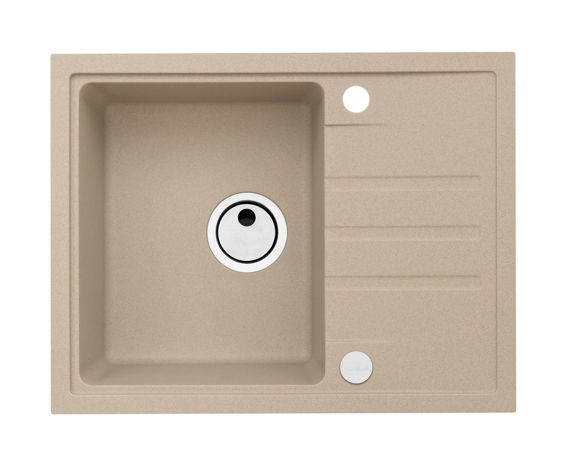 Alveus Intermezzo granitspüle 62x48 cm beige 1303055