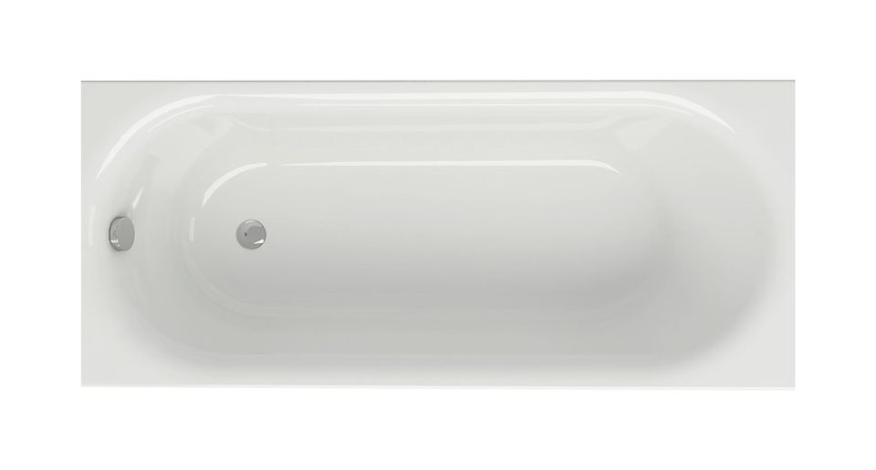 Cersanit Octavia Rechteckige Badewanne 170x70 cm weiß S301-253