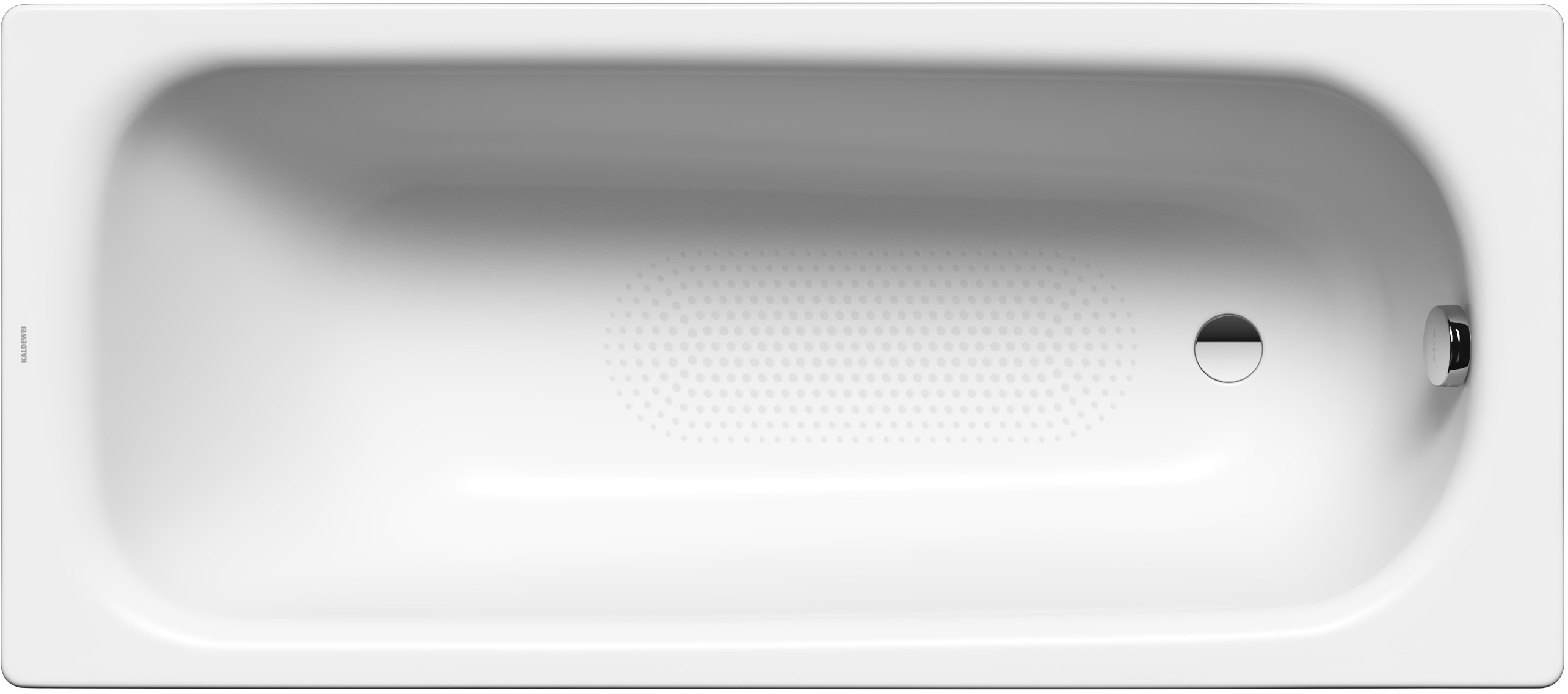 Kaldewei Saniform Plus Rechteckige Badewanne 180x80 cm weiß 112834013001