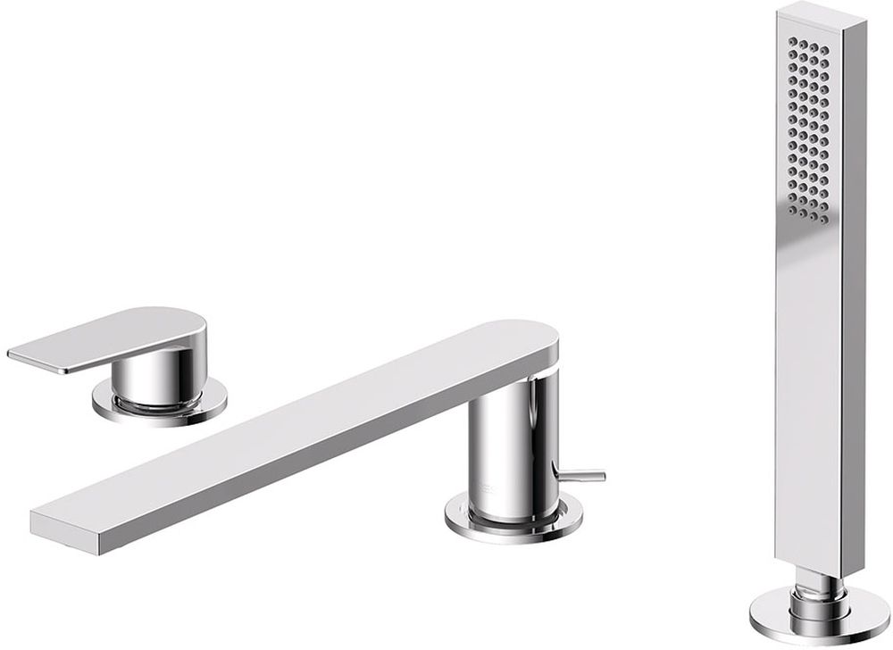 Tres Project Badewannen- und Duscharmatur awannenmontiert chrom 211.161.03