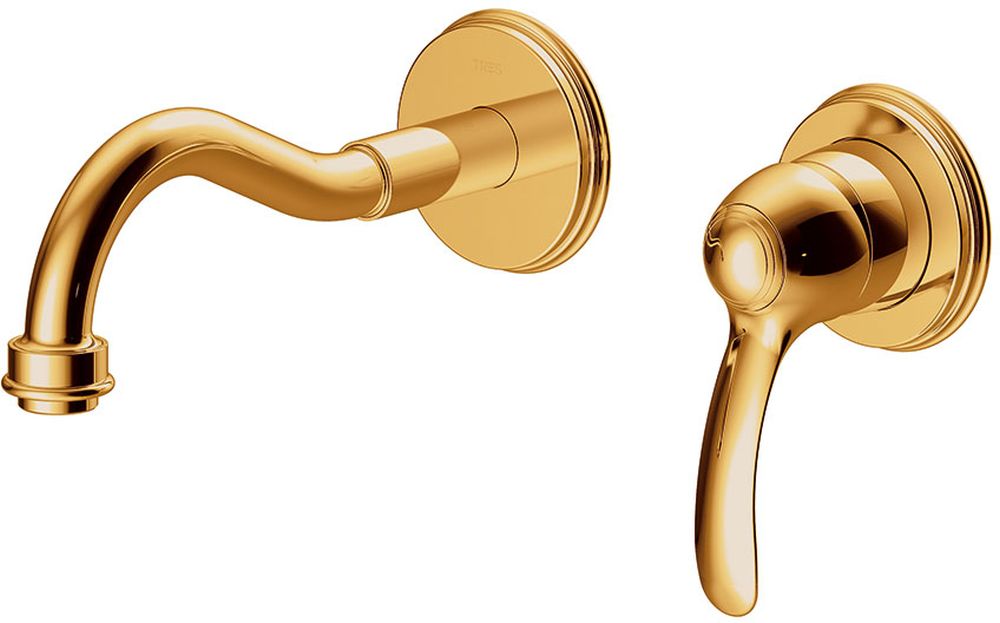 Tres Monoclasic Waschtischarmatur Unterputz gold 242.200.01.OR