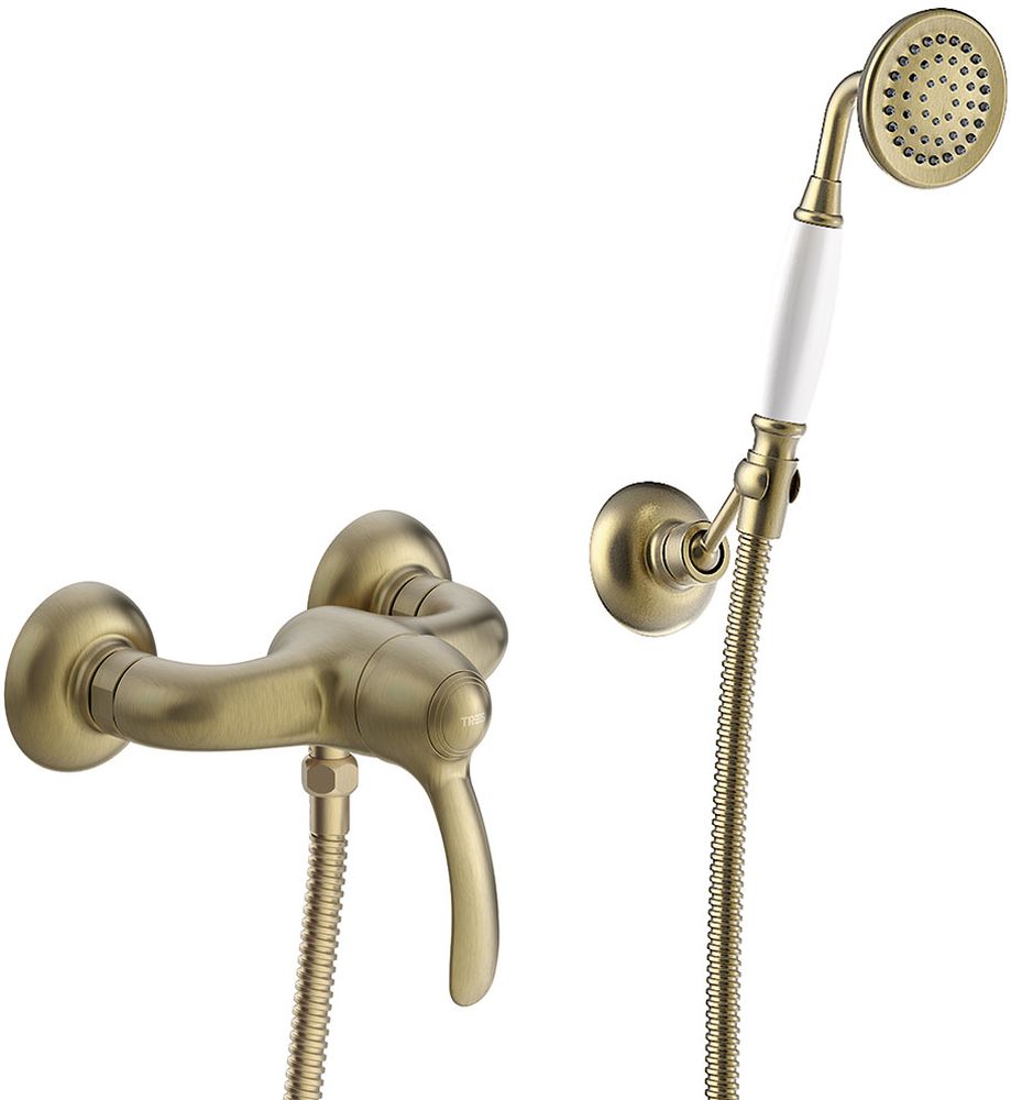 Tres Monoclasic duschbatterie Wand || 242.167.01.LV