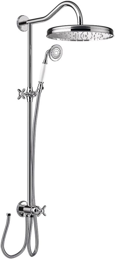 Tres Monoclasic Duschset Wandmontage chrom 242.476.01