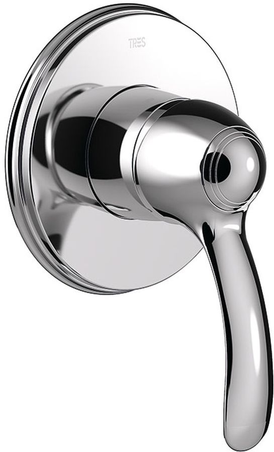 Tres Monoclasic Duschbatterie Unterputz chrom 242.177.01