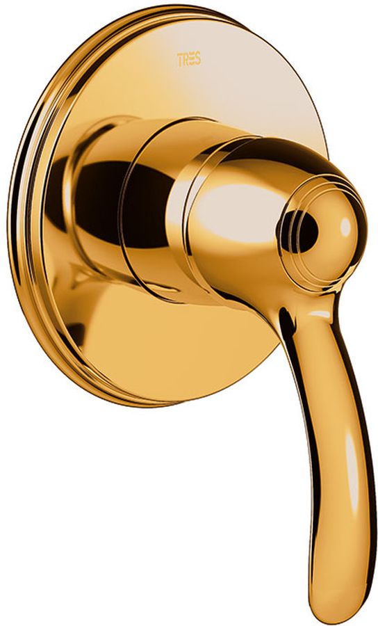 Tres Monoclasic Duschbatterie Unterputz gold 242.177.01.OR