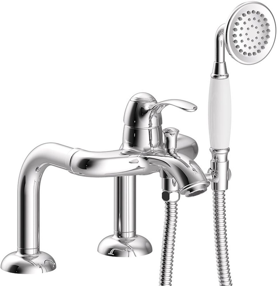 Tres Monoclasic Badewannen- und Duscharmatur awannenmontiert chrom 242.194.01