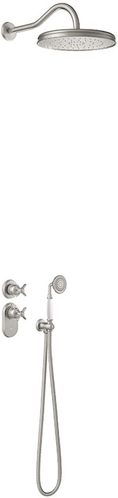 Tres Monoclasic Duschset Unterputz mit Thermostat mit Regenbrause || 242.352.02.AC
