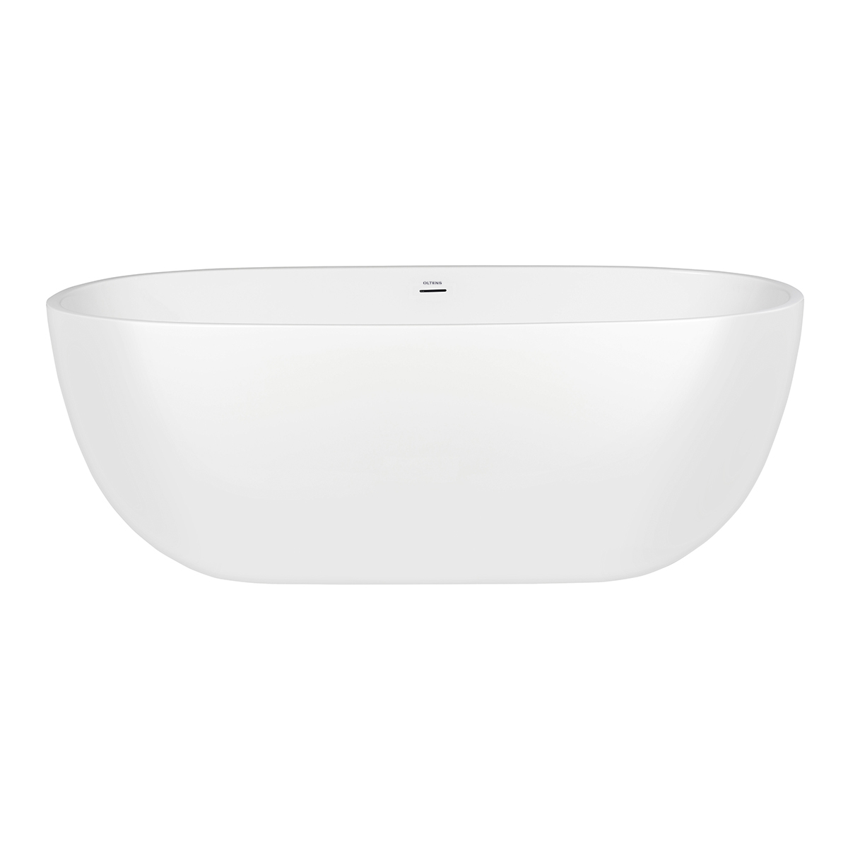 Oltens Stora Freistehende Badewanne 170x78 cm oval weiß 12001000