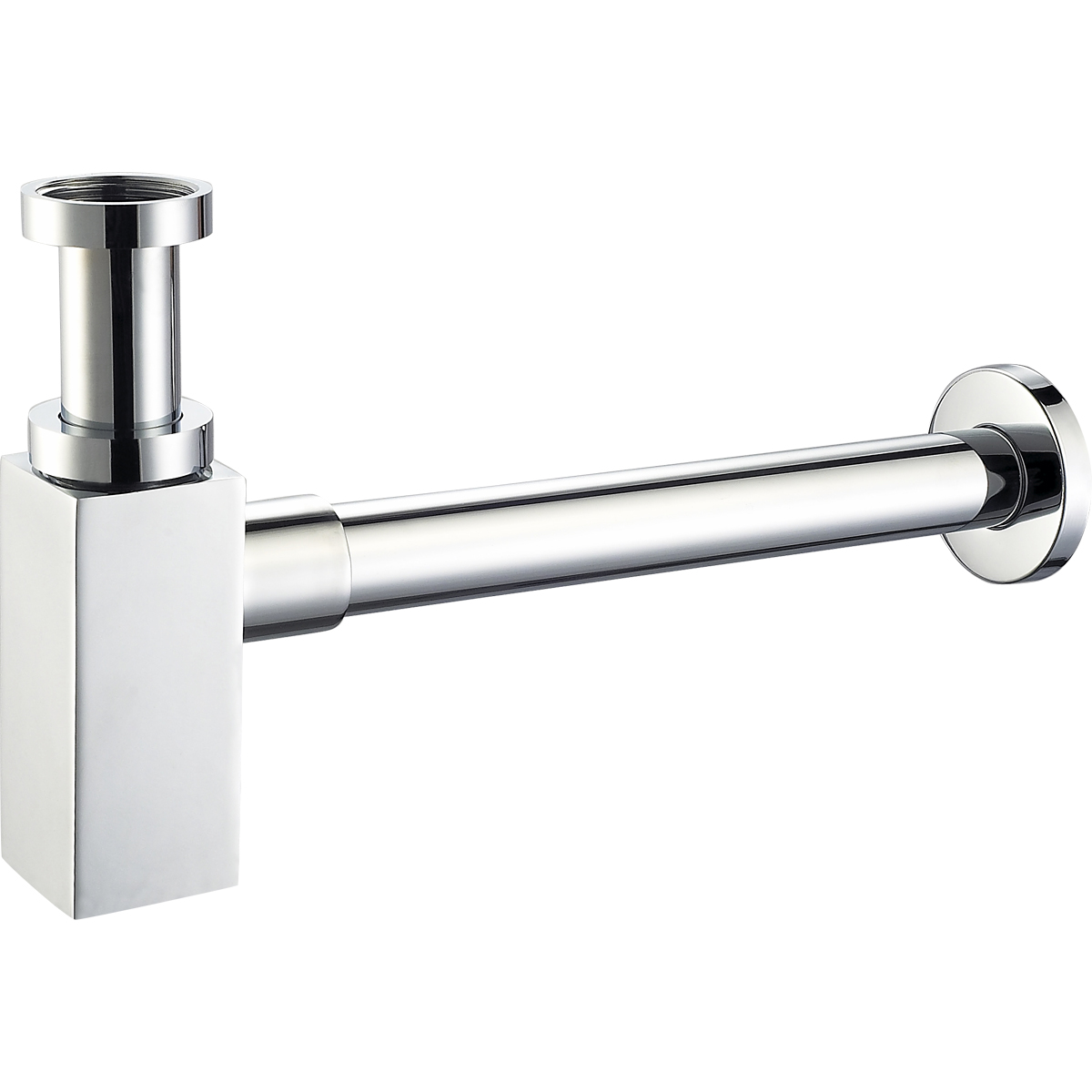 Oltens Hervik Siphon für das Waschbecken flaschen chrom 02601100