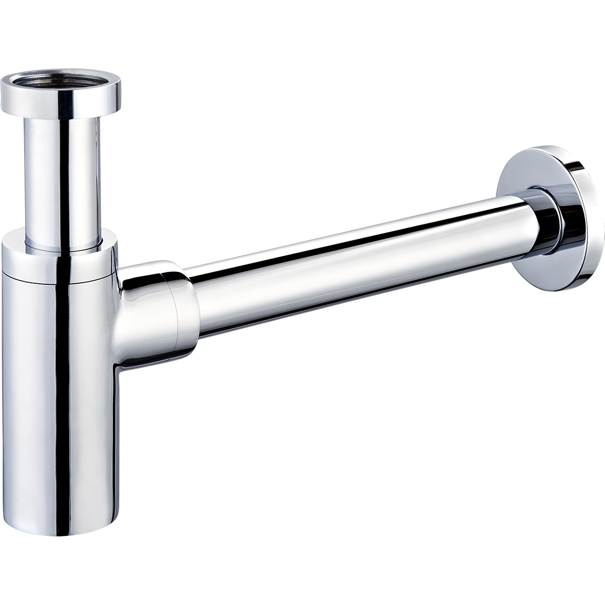 Oltens Hervik Siphon für das Waschbecken flaschen chrom 02602100