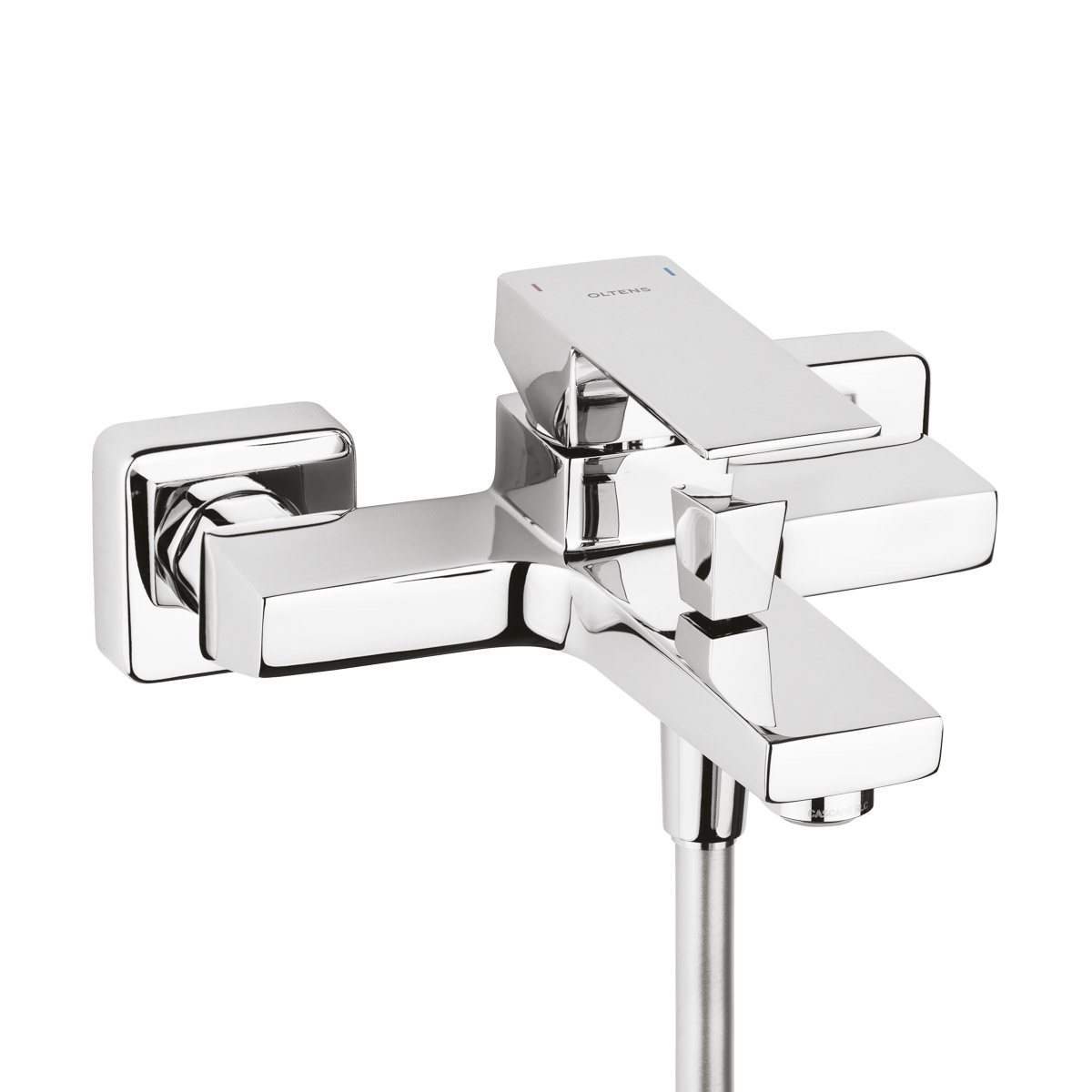 Oltens Gota Badewannen- und Duscharmatur Wandmontage chrom 34001100