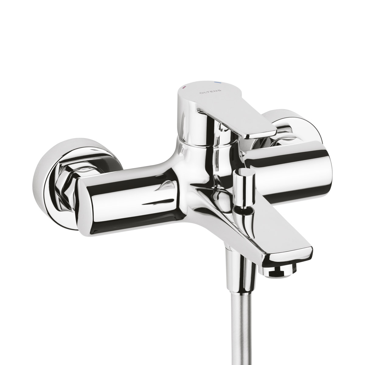 Oltens Jog Badewannen- und Duscharmatur Wandmontage chrom 34003100