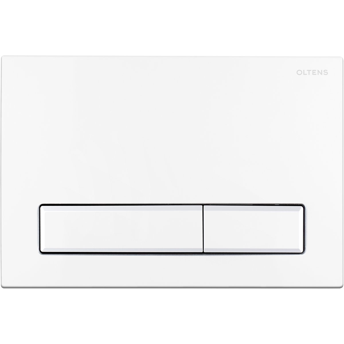 Oltens Torne Betätigungsplatte für Toilette weiß 57101000