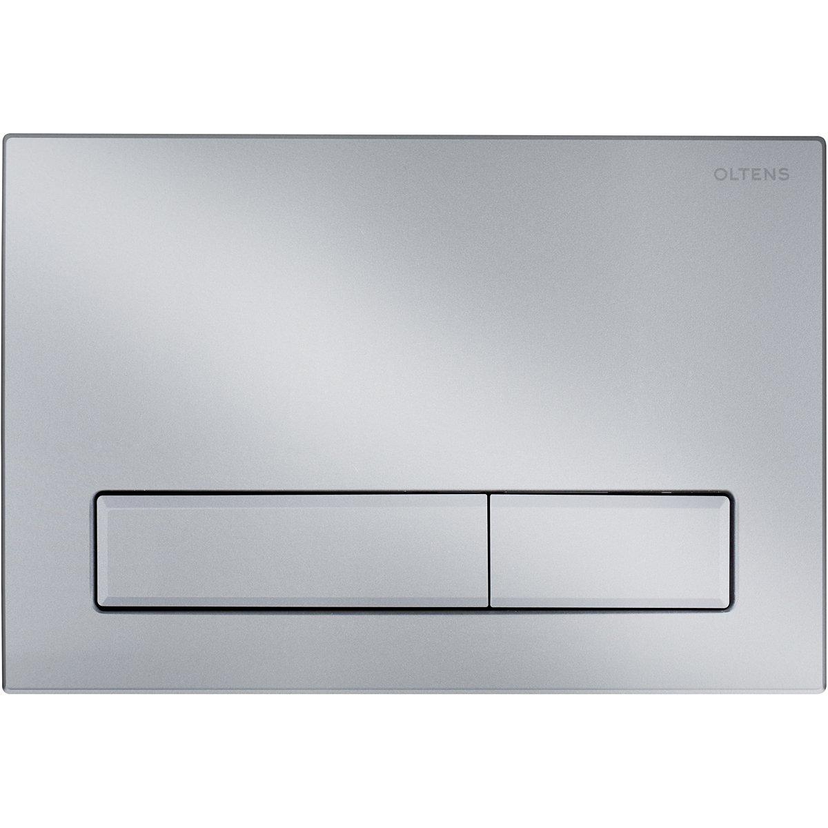 Oltens Torne Betätigungsplatte für Toilette mattes Chrom 57101200