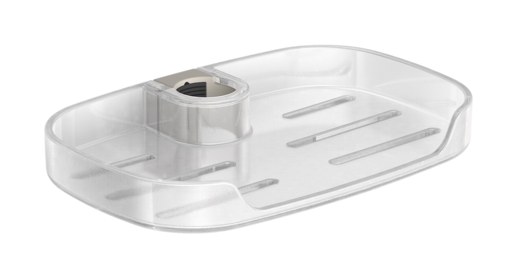 Oras Hydractiva Seifenschale an den Duschstangen weiß 253440