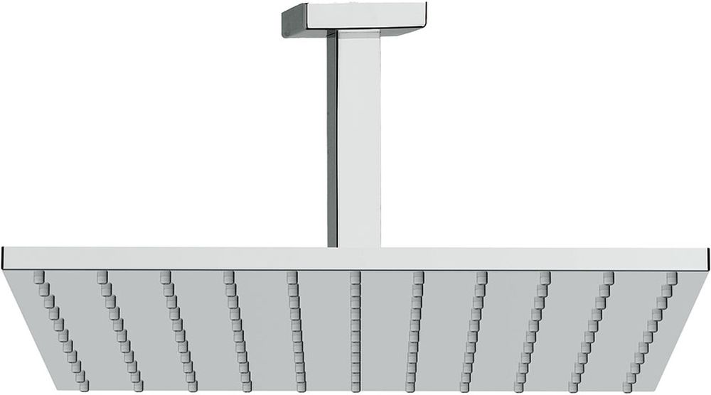 Tres Exclusive Kopfbrause 30x30 cm quadratisch chrom 034.831.02