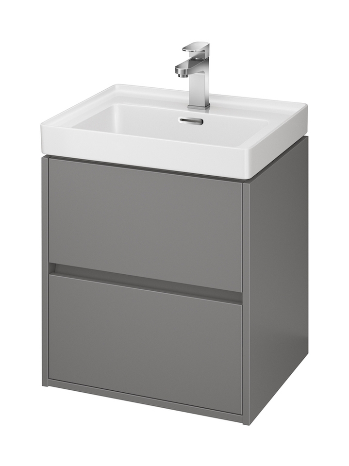 Cersanit Crea Kabinett 49x40x53 cm Unterschrank hängend grau S924-015