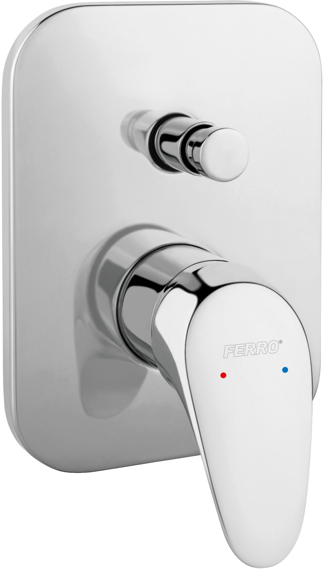 Ferro One badewannen- und duscharmatur Unterputz chrom BFO7P