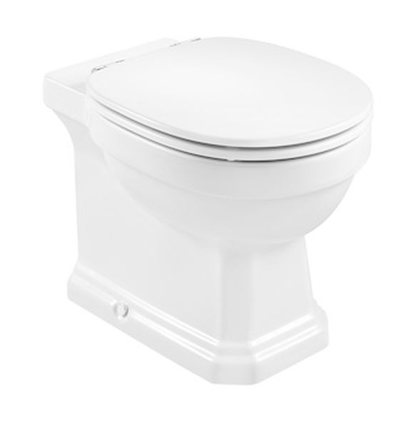 Roca Carmen WC-Becken stehend Spülrandlos weiß A3440A9000