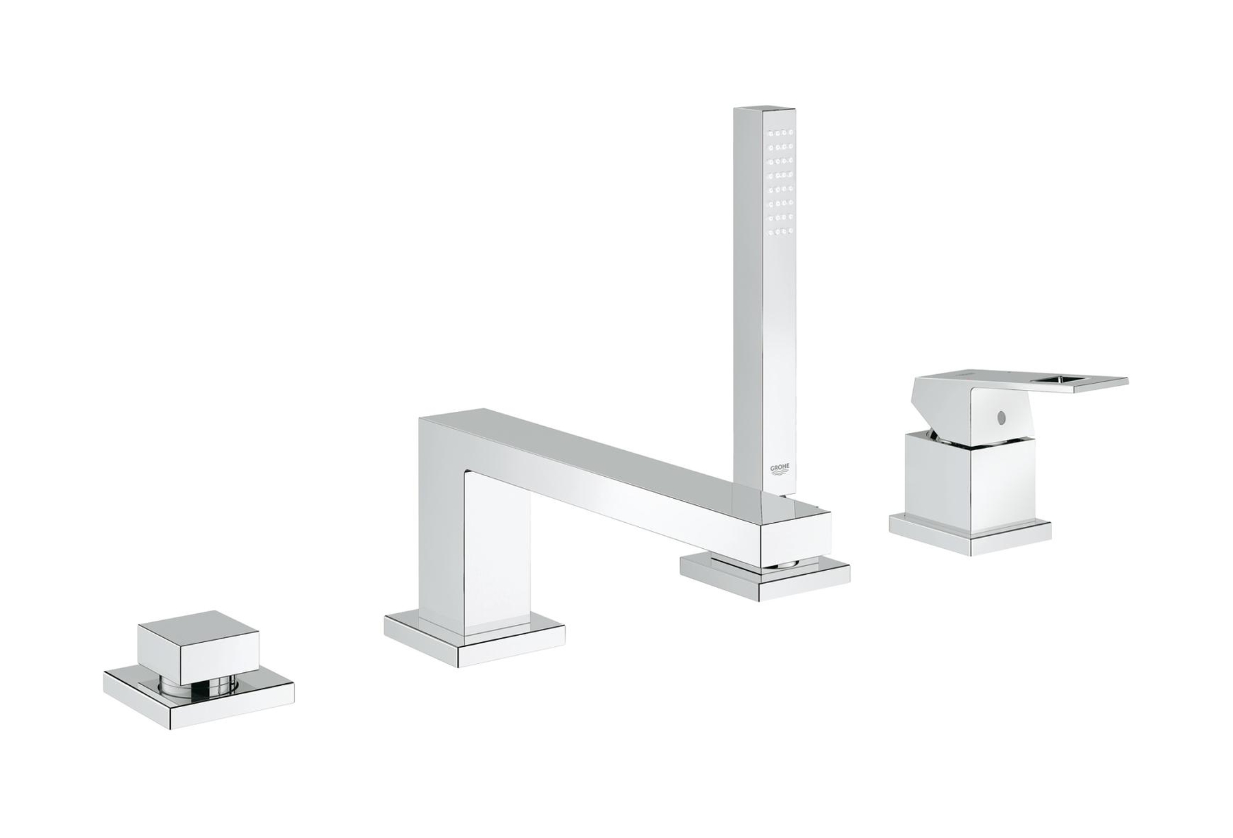 Grohe Eurocube Badewannen- und Duscharmatur awannenmontiert StarLight Chrome 19897001