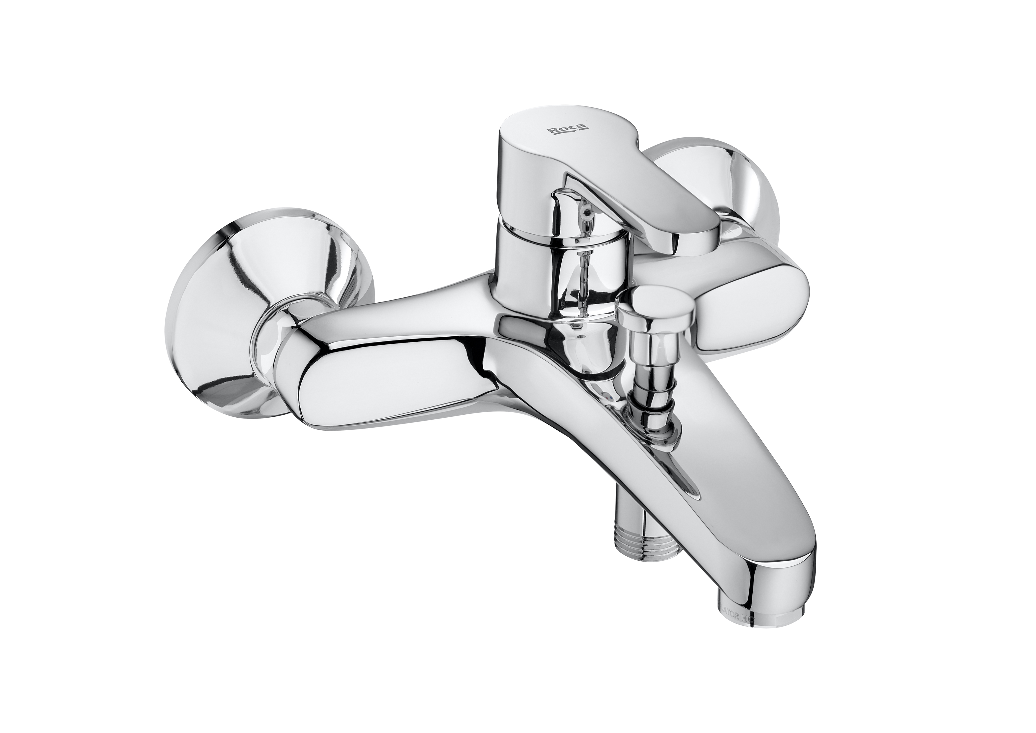 Roca Arola Badewannen- und Duscharmatur Wandmontage chrom A5A026AC0K