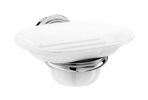 Roca Carmen Seifenschale Wand chrom-weiß A817005001