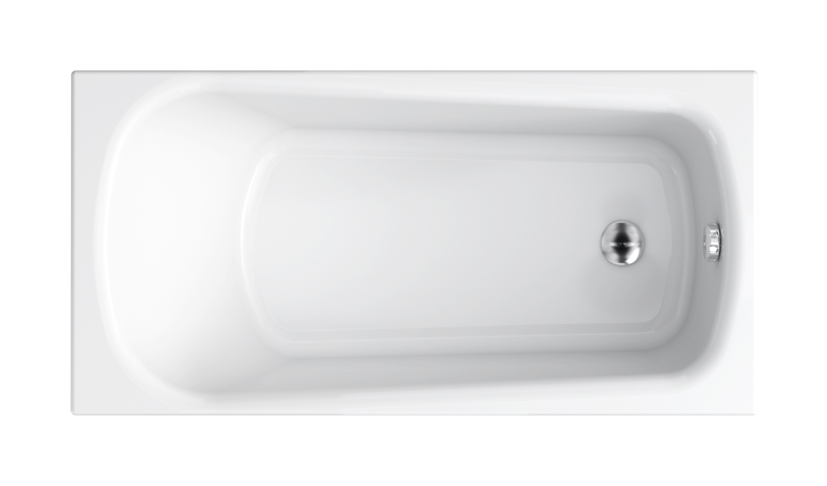 Cersanit Nao Rechteckige Badewanne 140x70 cm weiß S301-247