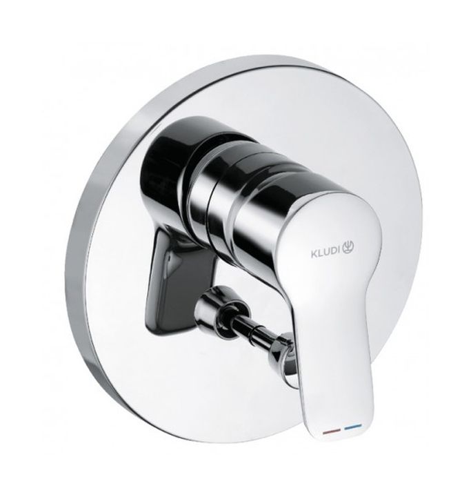 Kludi Pure&Easy Badewannen- und Duscharmatur Unterputz chrom 374190565