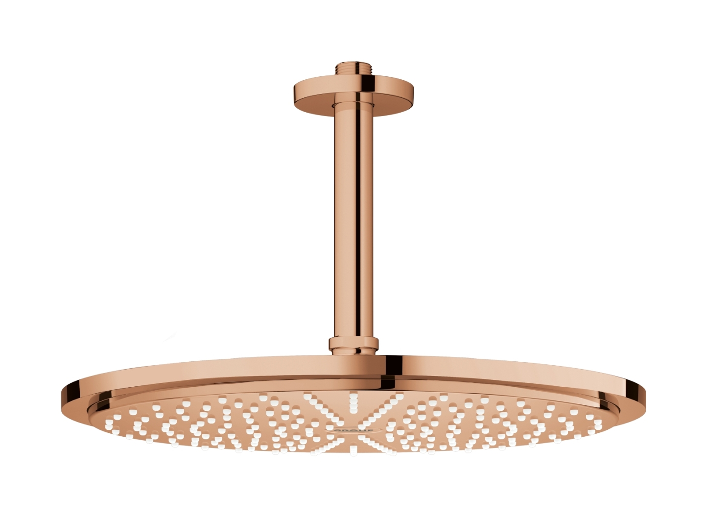 Grohe Rainshower Kopfbrause mit Arm 31x31 cm rund Warm Sunset 26067DA0