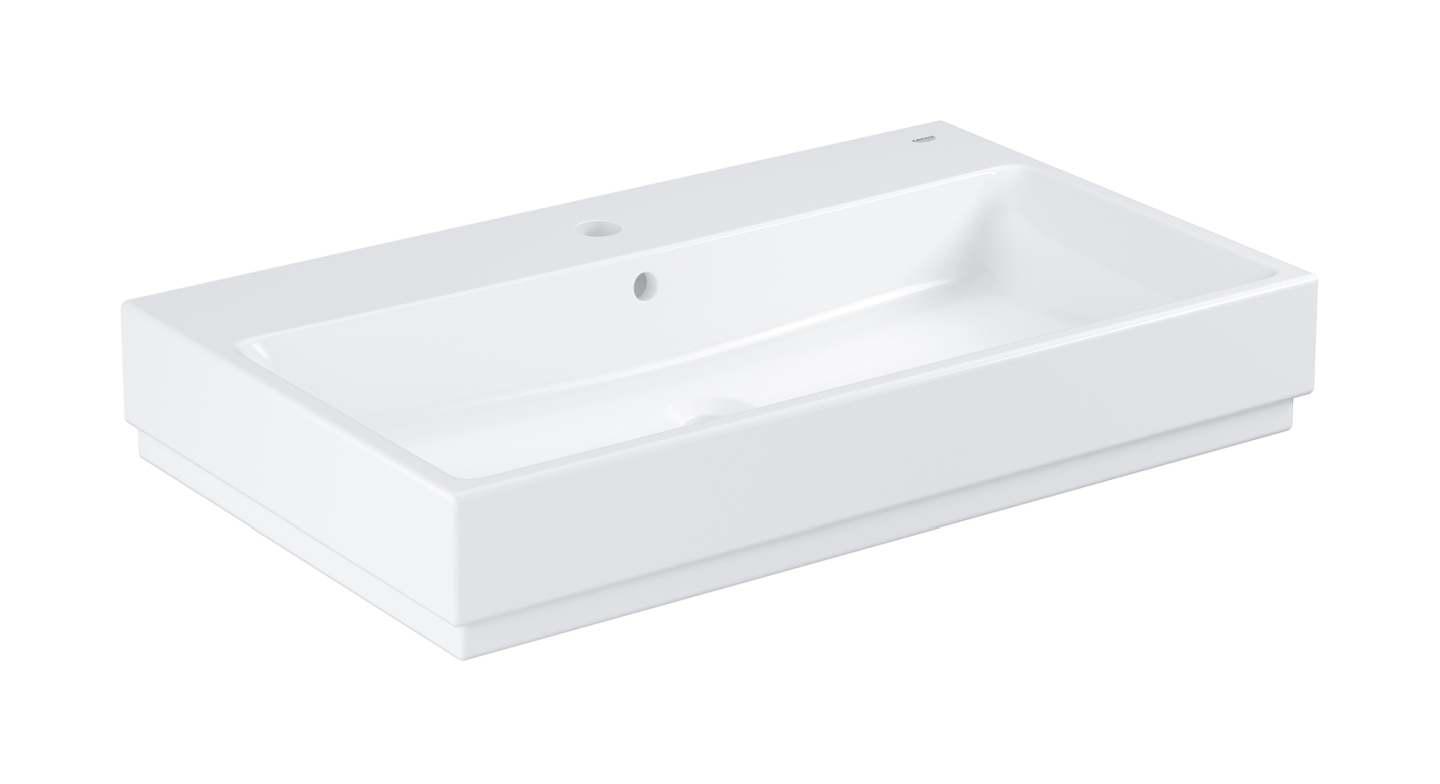 Grohe Cube Ceramic Waschbecken 80x49 cm rechteckig Klassisch weiß 3946900H