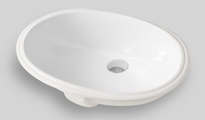 Art Ceram Diana Waschbecken 57x40.4 cm oval Unterbauwaschbecken weiß DIL00101;00