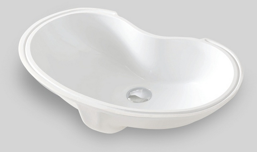 Art Ceram Idea Waschbecken 60x37 cm oval Unterbauwaschbecken weiß IDL00101;00