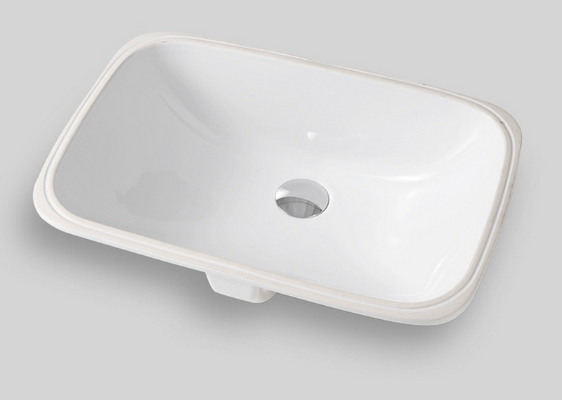 Art Ceram Nettuno Waschbecken 56x38 cm rechteckig Unterbauwaschbecken weiß NTL00101;00