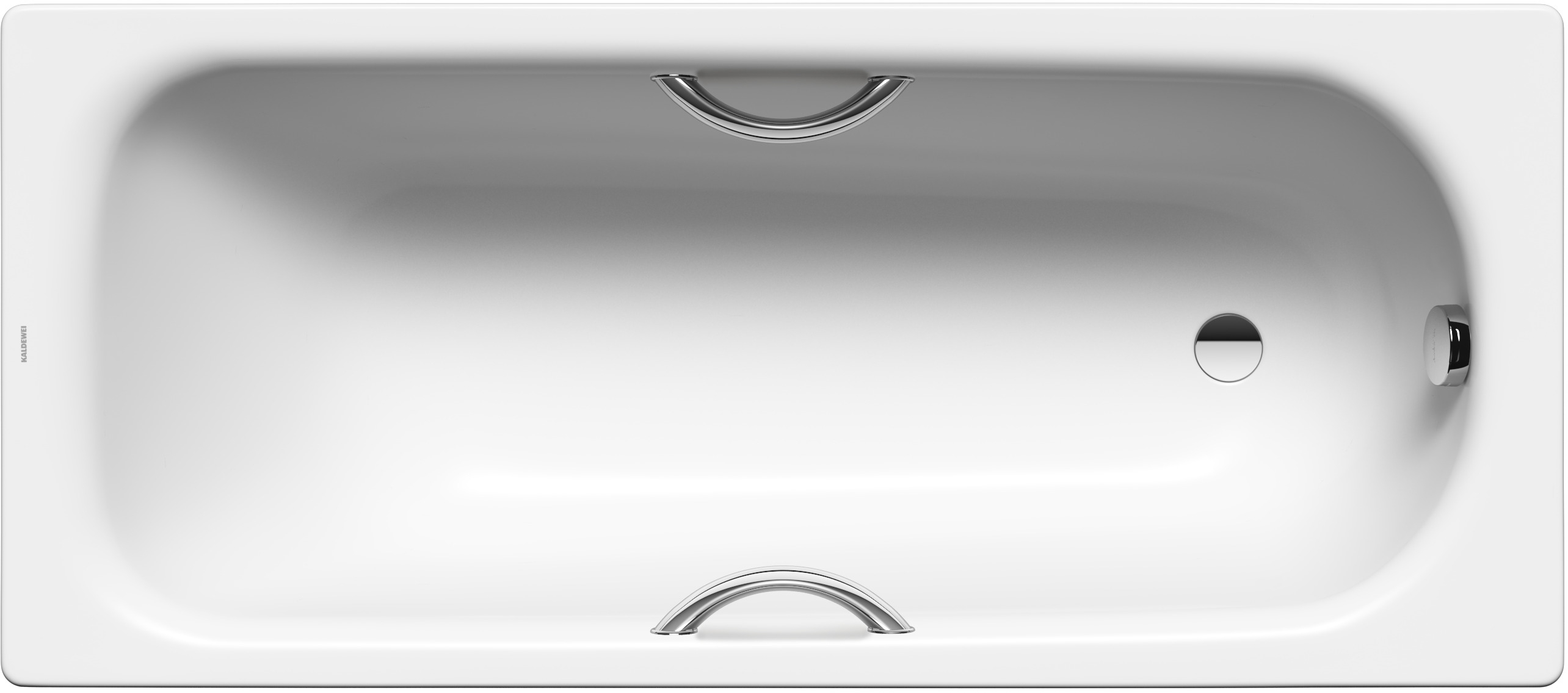 Kaldewei Saniform Plus Star Rechteckige Badewanne 160x75 cm weiß 133300013001