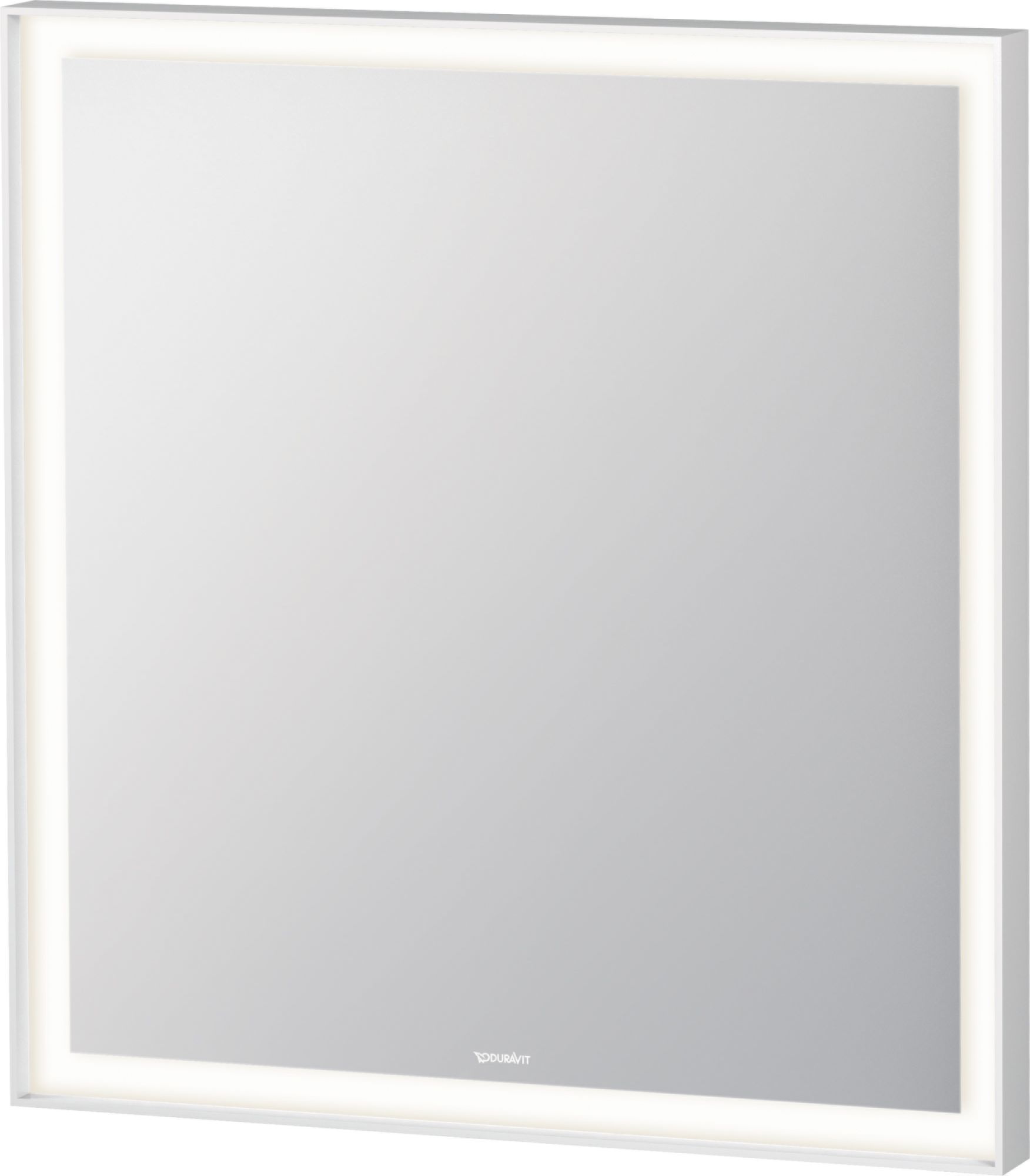 Duravit L-Cube Spiegel 65x70 cm rechteckig mit Beleuchtung weiß LC738000000