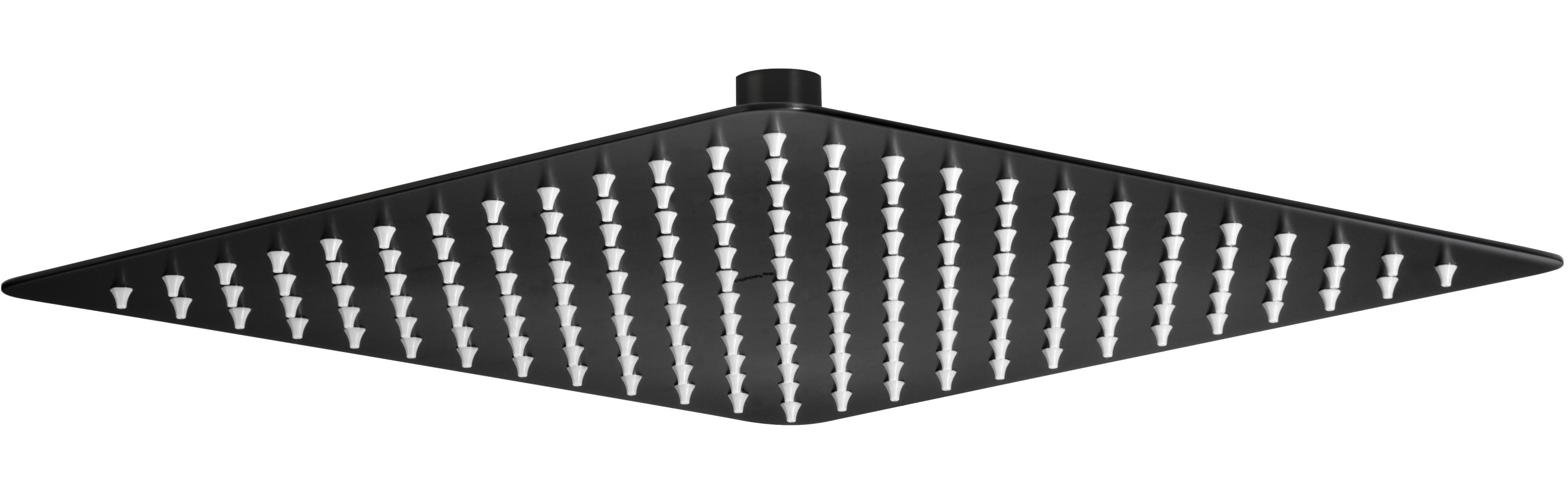 Deante Floks Kopfbrause 30x30 cm quadratisch schwarz NAC_209K