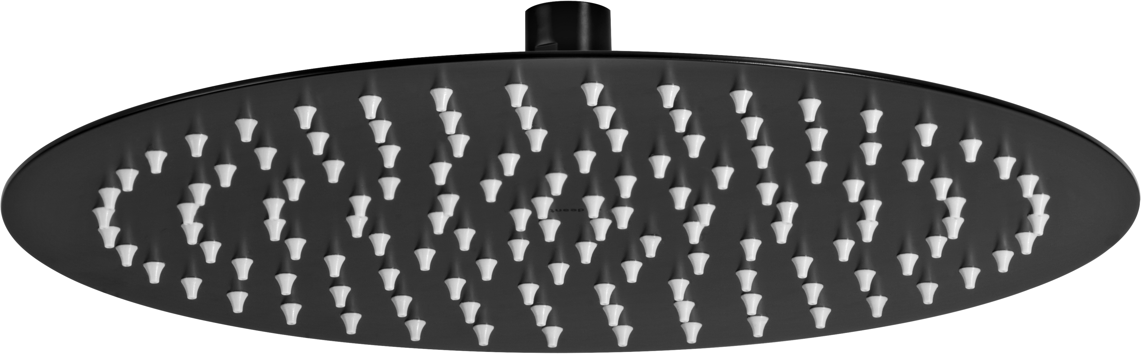 Deante Floks Kopfbrause 30x30 cm rund schwarz NAC_203K