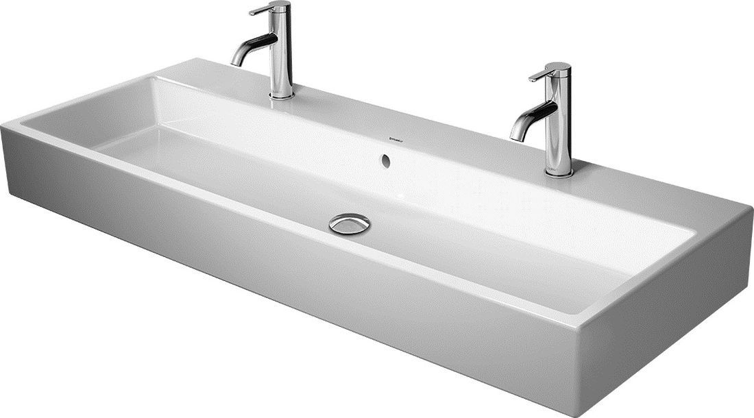 Duravit Vero Air Waschbecken 100x47 cm rechteckig Möbel weiß 2350100024