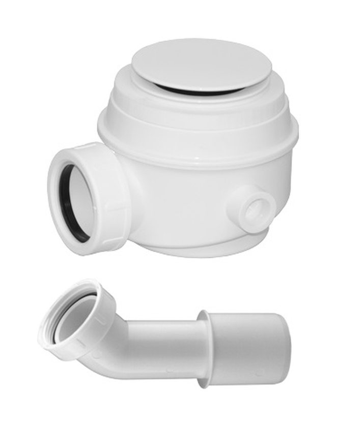 Omnires M+ Badewannensiphon weiß WB01XBP