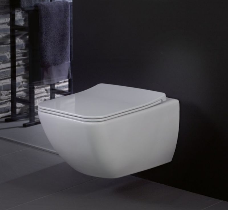 Villeroy & Boch Venticello Kombi-Pack mit WC-Sitz hängend Spülrandlos weiß 4611RL01