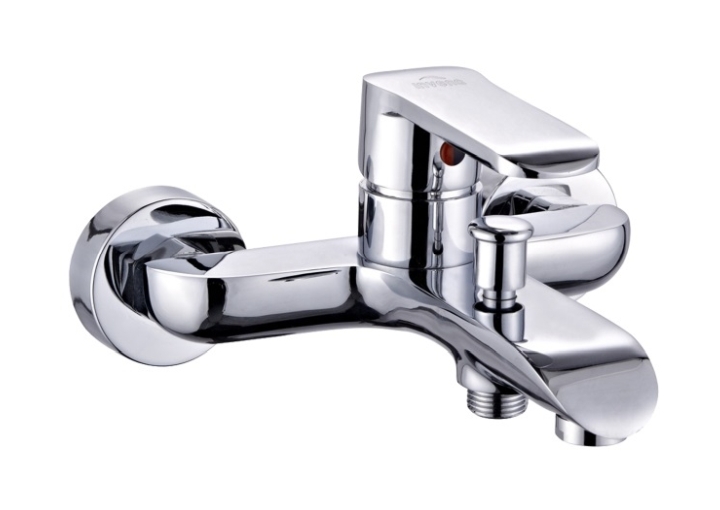 Invena Siros badewannen- und duscharmatur Wand chrom BW-90-001