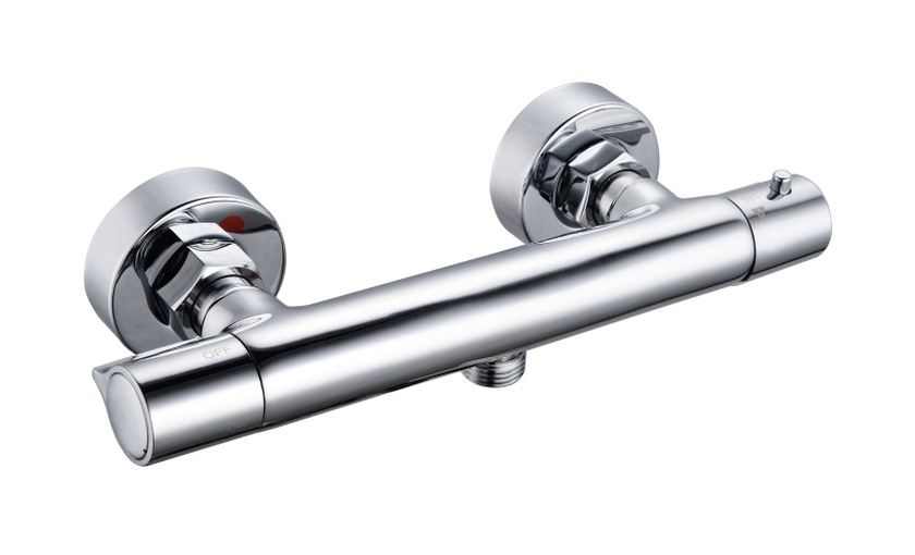 Invena Slim duschbatterie Wand mit Thermostat chrom BT-00-S01